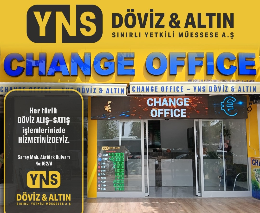 YNS Döviz & Gold — Now Open in Alanya!